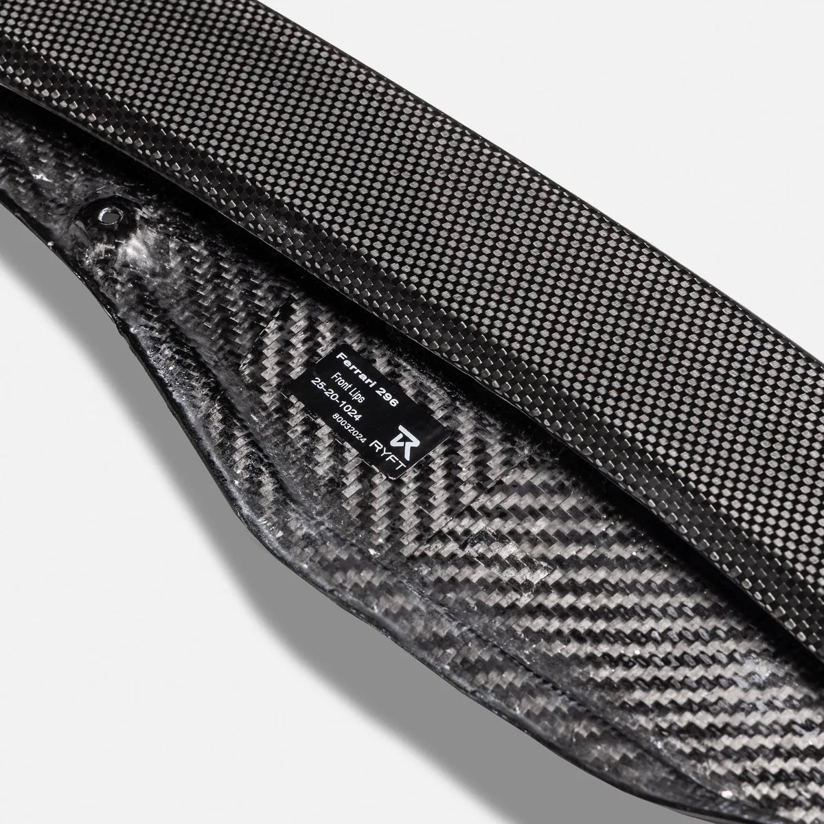 Ryft Ferrari 296 GTB Carbon Fiber Front Splitter