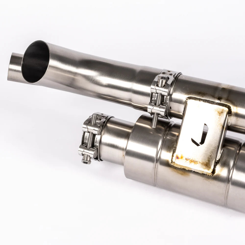 JCR | Porsche 991 TURBO / S TITANIUM CENTRE (SILENCED)