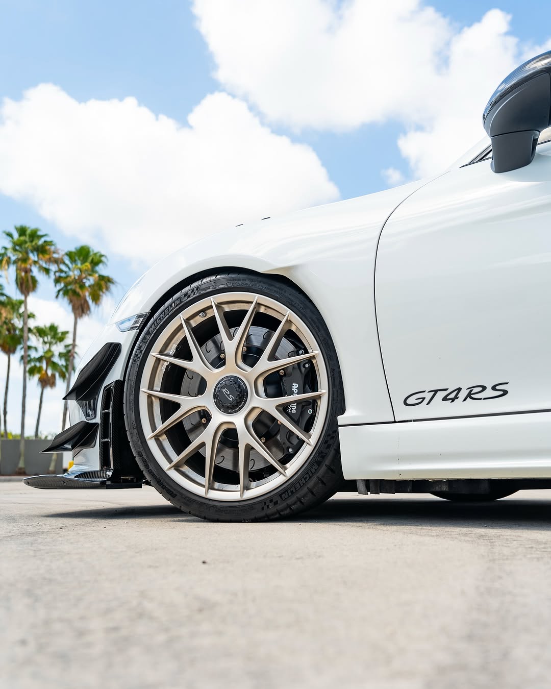 Dundon | 718 GT4RS VALKYRIE CARBON SPLITTER WITH DUAL DIVE PLANES