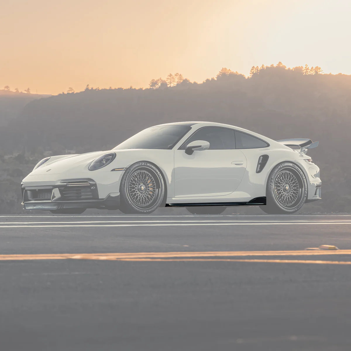 Ryft Porsche 911 (992) Turbo S Carbon Fiber Side Skirts