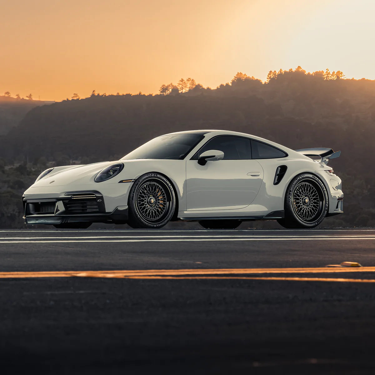 Ryft Porsche 911 (992) Turbo S Carbon Fiber Side Skirts