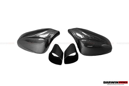 2010-2015 Ferrari 458 Coupe & Spider & Speciale Dry Carbon Fiber Mirror Housing Repalcement