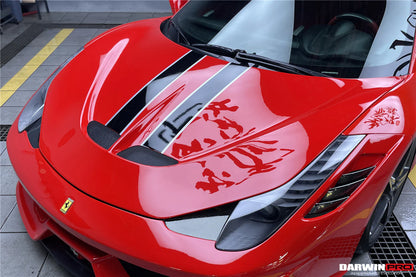 2010-2015 Ferrari 458 Coupe & Spider Speciale Style Hood