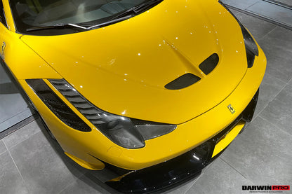 2010-2015 Ferrari 458 Coupe & Spider Speciale Style Hood