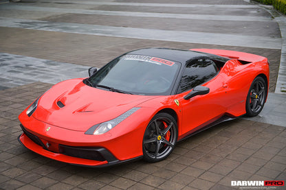 2010-2015 Ferrari 458 Coupe & Spider & Speciale Dry Carbon Fiber Mirror Housing Repalcement