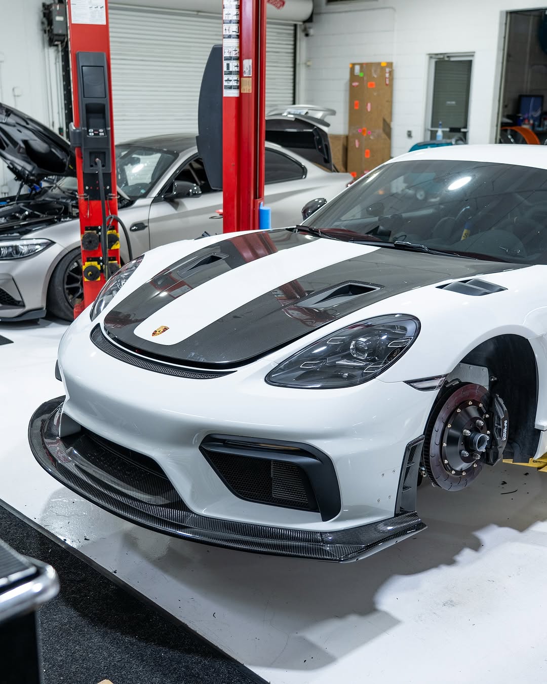 Dundon | 718 GT4RS VALKYRIE CARBON SPLITTER WITH DUAL DIVE PLANES