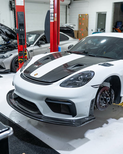 Dundon | 718 GT4RS VALKYRIE CARBON SPLITTER WITH DUAL DIVE PLANES