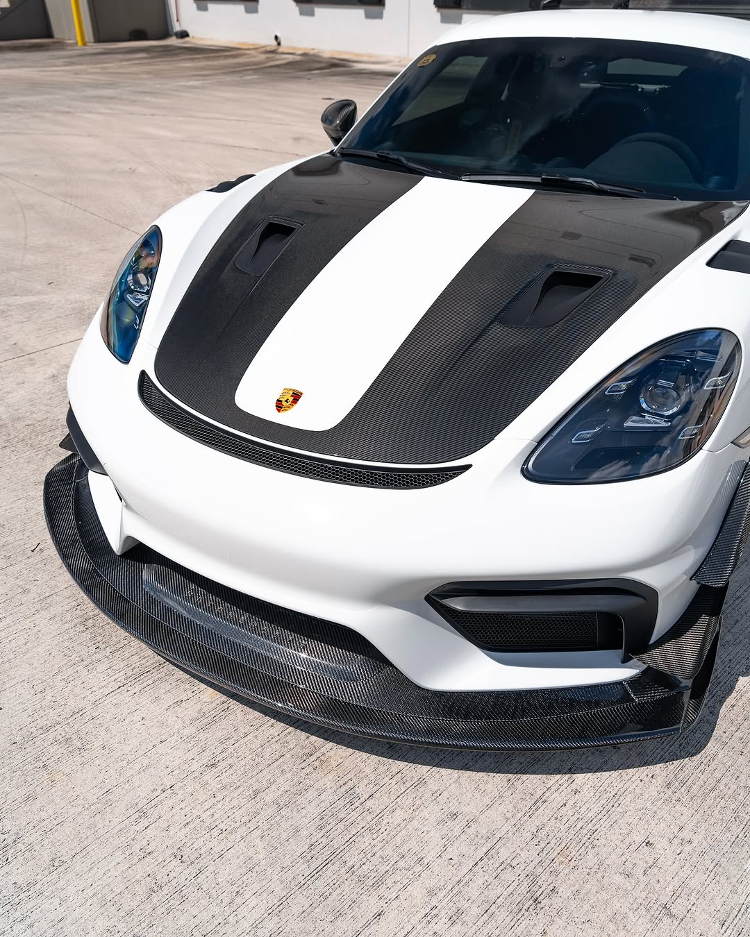 Dundon | 718 GT4RS VALKYRIE CARBON SPLITTER WITH DUAL DIVE PLANES