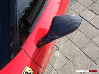 2010-2015 Ferrari 458 Coupe & Spider & Speciale Dry Carbon Fiber Mirror Housing Repalcement