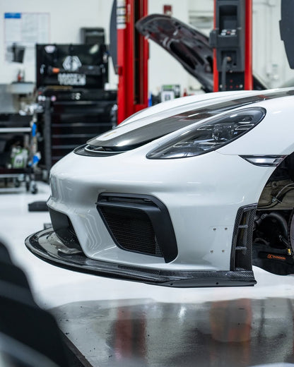 Dundon | 718 GT4RS VALKYRIE CARBON SPLITTER WITH DUAL DIVE PLANES