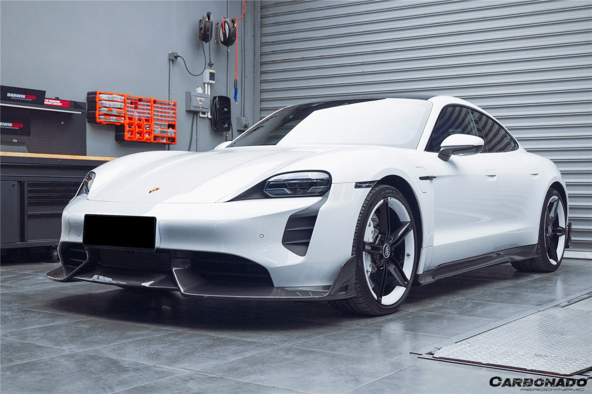 2019-2024 Porsche Taycan & 4 & 4S & GTS & TURBO CADO Style Front Lip
