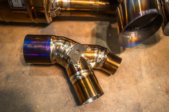 Porsche 911 Turbo 991.1 / 991.2 Valved Titanium Race Exhaust System