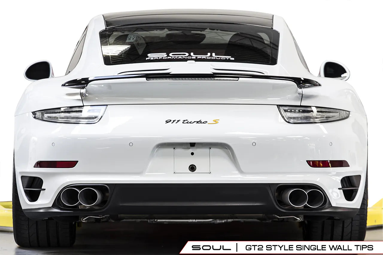 Porsche 991 Turbo X-Pipe Exhaust