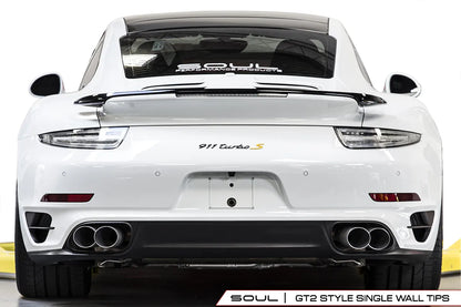 Porsche 991 Turbo X-Pipe Exhaust