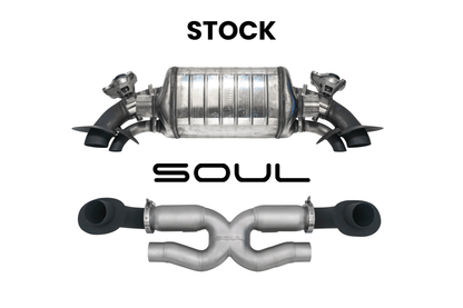 Porsche 992.2 Carrera (Base / T / S) X-Pipe Exhaust System