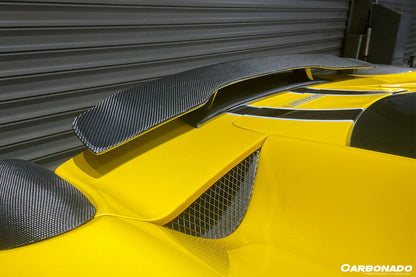 2010-2015 Ferrari 458 Coupe & Spider VT Style Carbon Fiber Trunk Spoiler