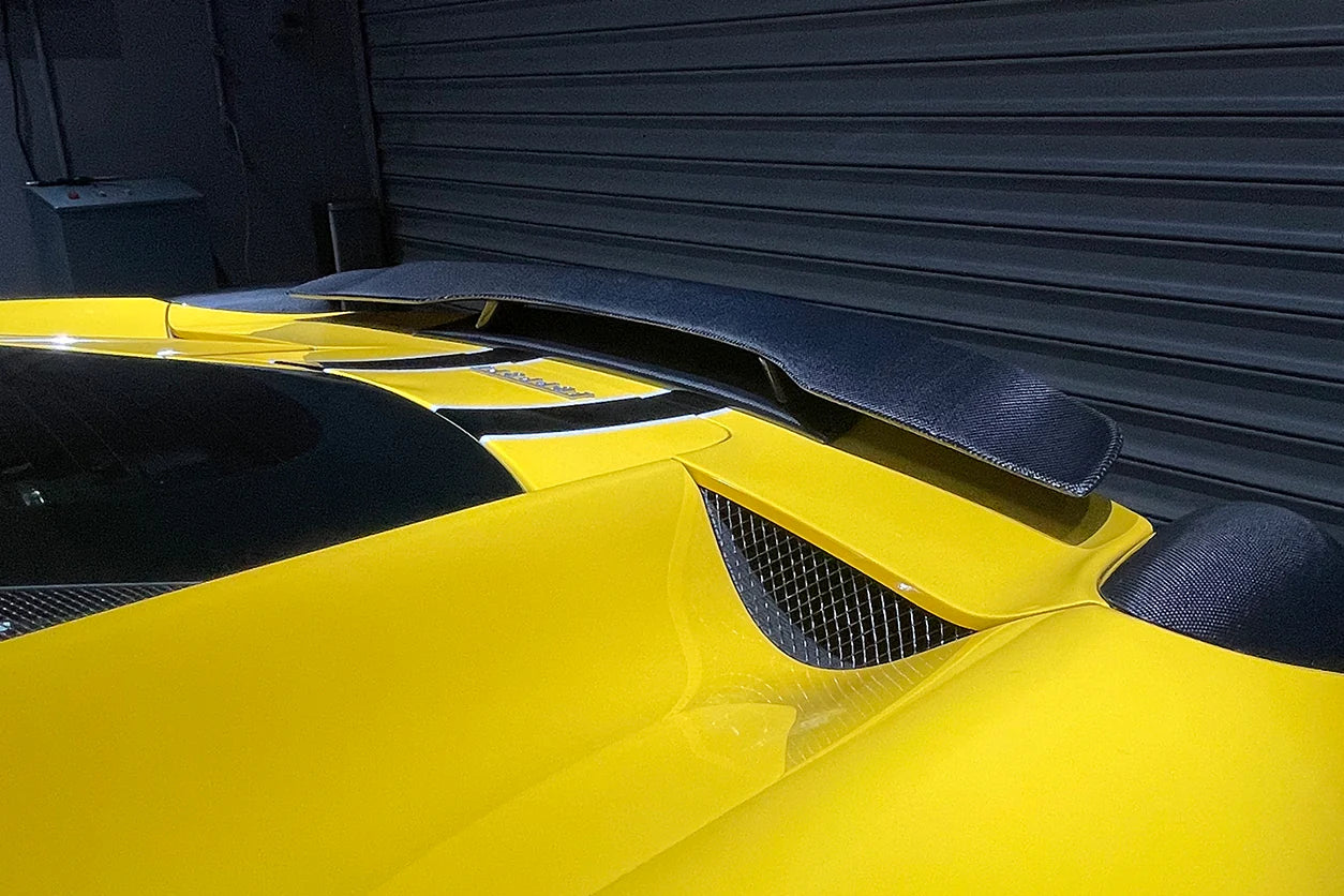 2010-2015 Ferrari 458 Coupe & Spider VT Style Carbon Fiber Trunk Spoiler
